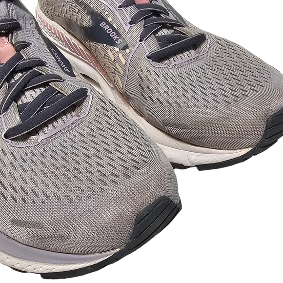 Brooks Adrenaline GTS 21 Women's Running Shoes Lilac / Blue Size 9.5 B - Picture 9 of 14